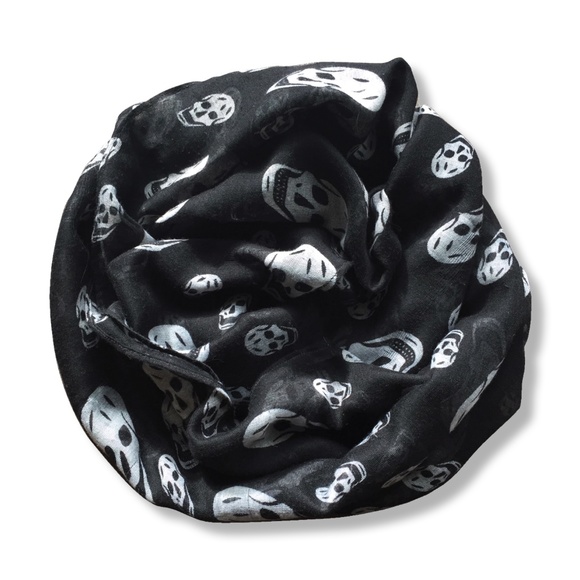 FREE WITH PURCHASE!! Skull scarf | 21" x 60"